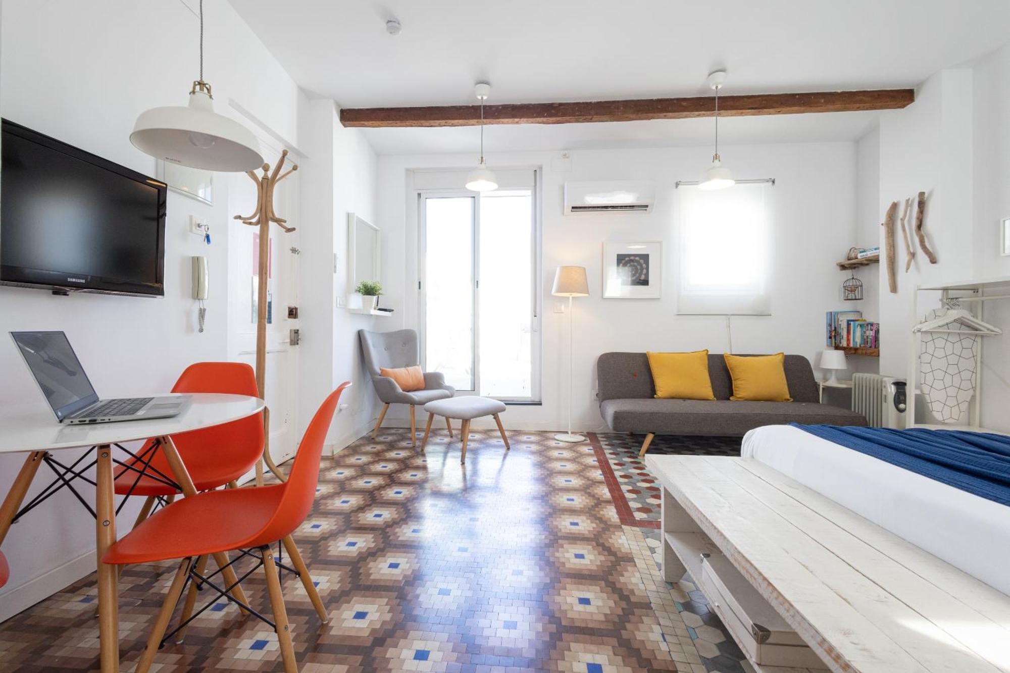 Апартаменты Florit Flats - Atico Oasis De Ruzafa Валенсия Экстерьер фото